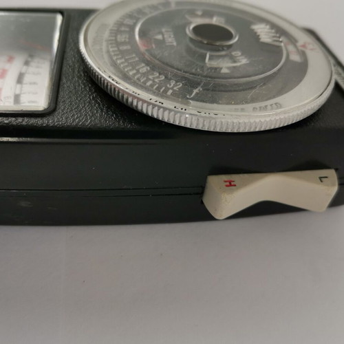 Panorama light meter used, vintage 1970, functional