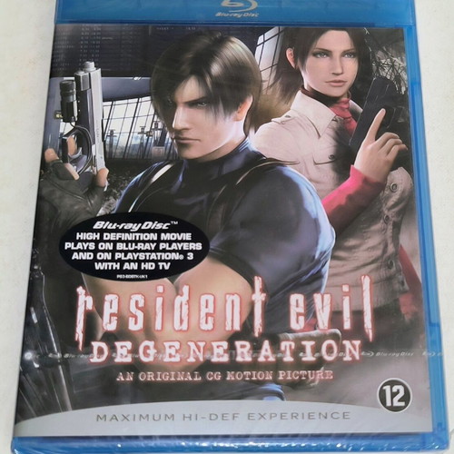 Resident Evil Degeneration Blu-Ray καινούργιο, κινούμενα σχέδια περιπέτεια
