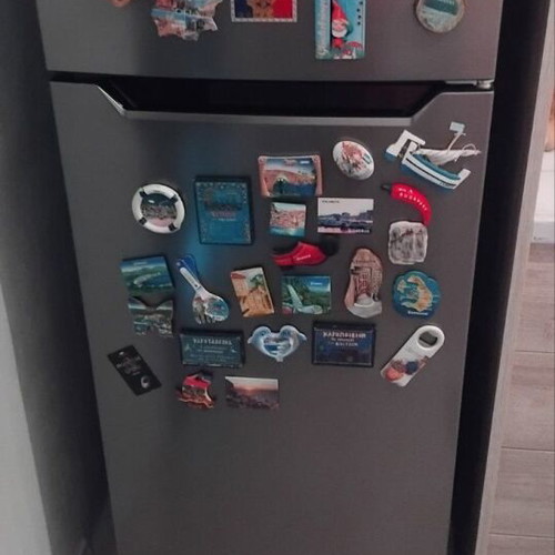 Refrigerator two-door 1.40m height x 0.55m like new