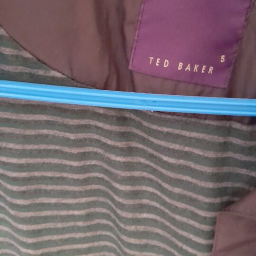 Ted Baker spring jacket like new, size 5 (L/XL), olive