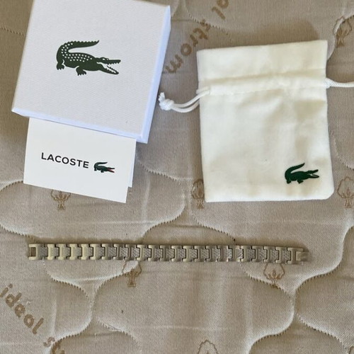 Lacoste bracelet new with crocodile logo
