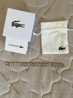 Lacoste bracelet new with crocodile logo