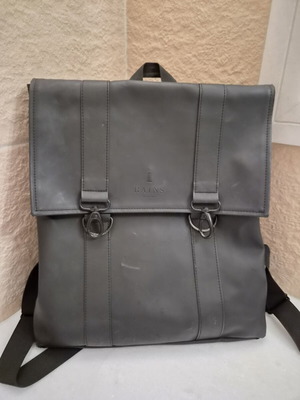 Rains Waterproof Laptop Backpack 21L used, unisex anthracite