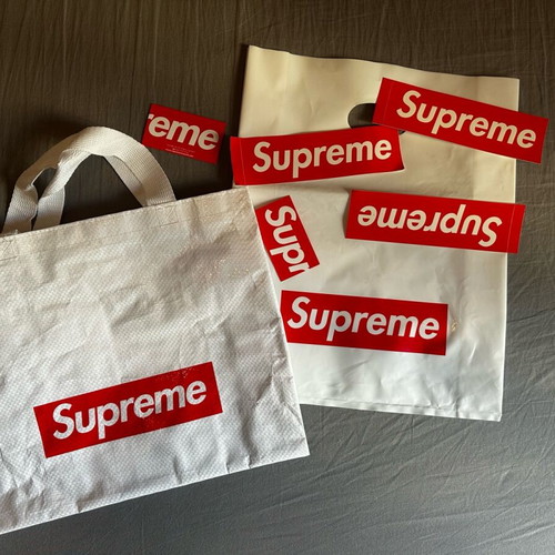 Supreme pack with bags, stickers, cards and bag new