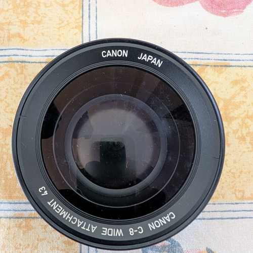 Canon Canosound 514XL-S vintage Super 8 video camera new