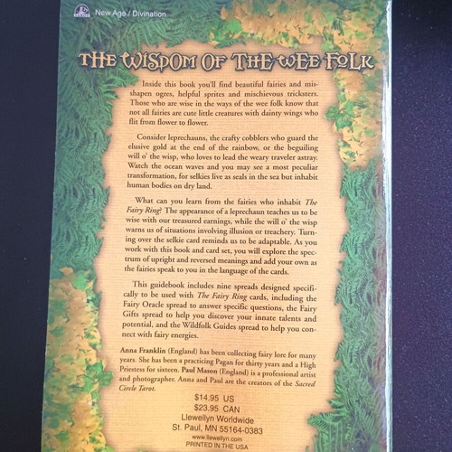 The Fairy Ring card deck used, very good condition