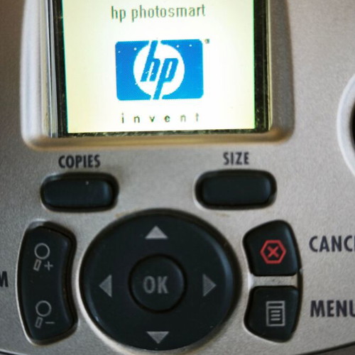 HP Photosmart 230 portable photo printer used