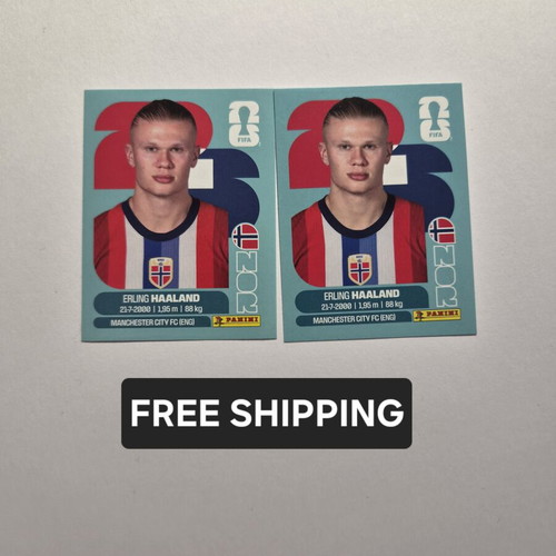 Panini FIFA World Cup 2026 Stickers 2 Erling Haaland new