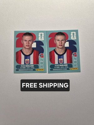Panini FIFA World Cup 2026 Stickers 2 Erling Haaland new