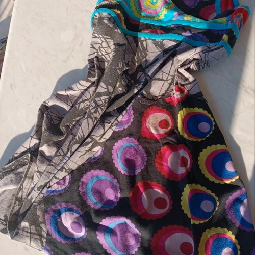 Desigual mako dress size XS like new, colorful, 100% cotton