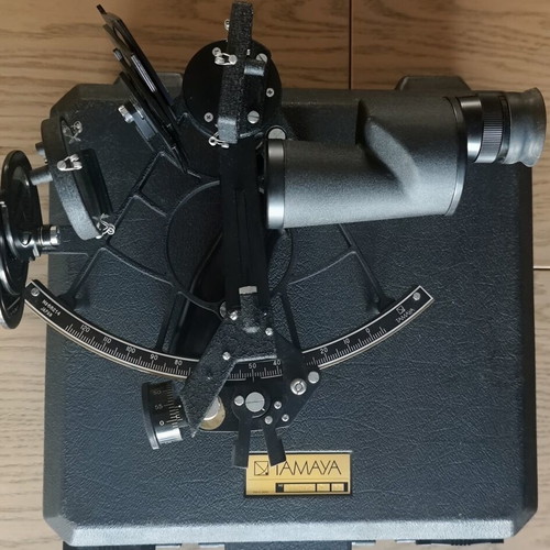 Tamaya MS-833 Marine Sextant like new with case and certificate