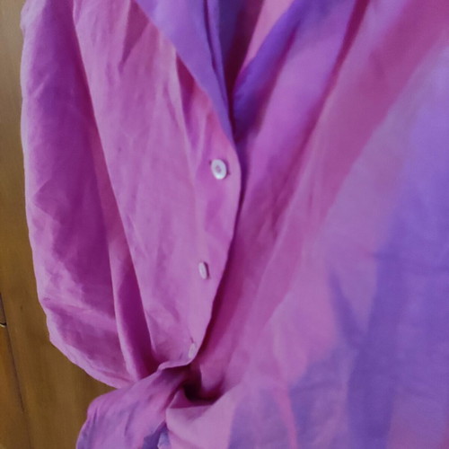 Escada pink blouse, size S