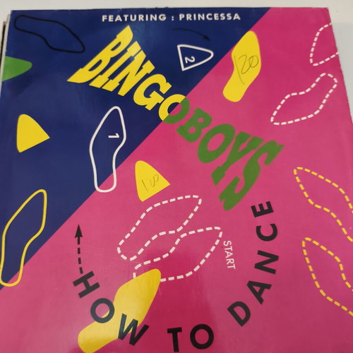 Bing Boys How to Dance vinyl maxi single used, electronic