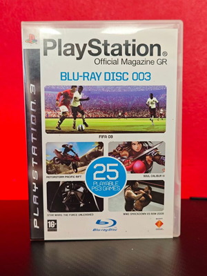 PlayStation Official Magazine GR Blu-Ray Disk 003 like new with 25 demo games