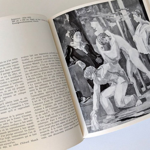 Max Gubler Daisy Sigerist art book used, French edition 1970