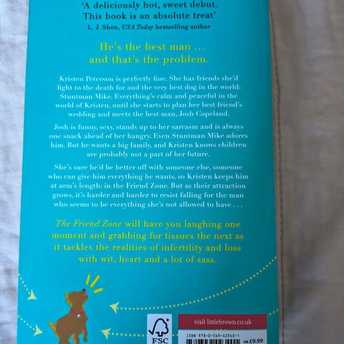 The Friend Zone by Abby Jimenez like new