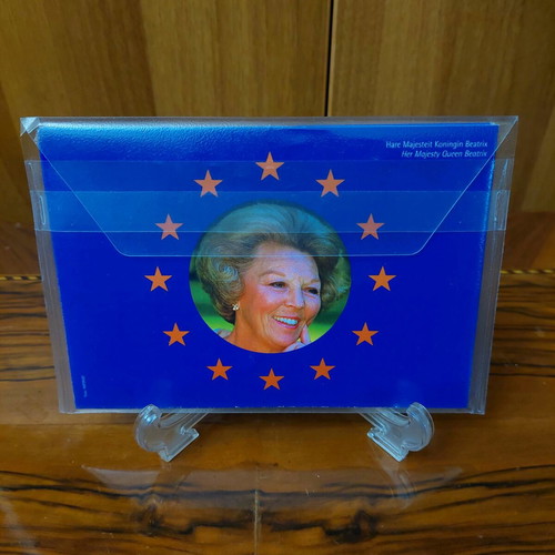 Netherlands euro coin set 2002 new, 8 uncirculated coins