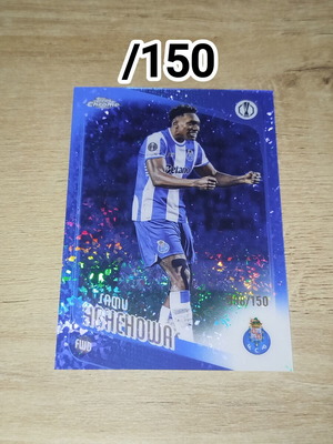 Samu Aghehowa Blue Foil Topps UEFA FC Porto κάρτα 2025-26 σαν καινούργιο