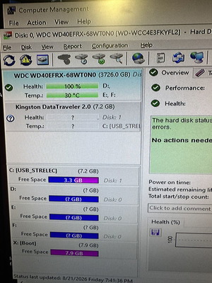 Western Digital 4TB NASware hard drive
