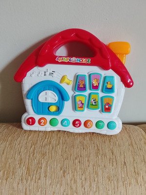 Baby Toy Animal House with Lights and Sounds like new