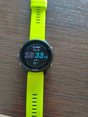 Garmin Forerunner 955 smartwatch with extra straps