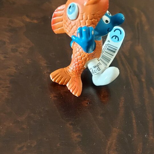 Φιγούρα Smurf Ζώδιο Ιχθύς καινούργιο Schleich Peyo