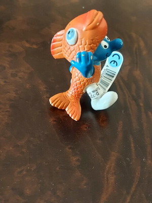Φιγούρα Smurf Ζώδιο Ιχθύς καινούργιο Schleich Peyo