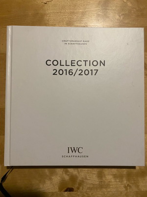 IWC Collection Book 2016/2017 колекционерско