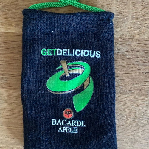 Bacardi sock pouch new