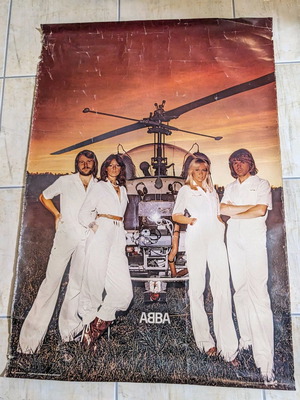 ABBA poster from 1976