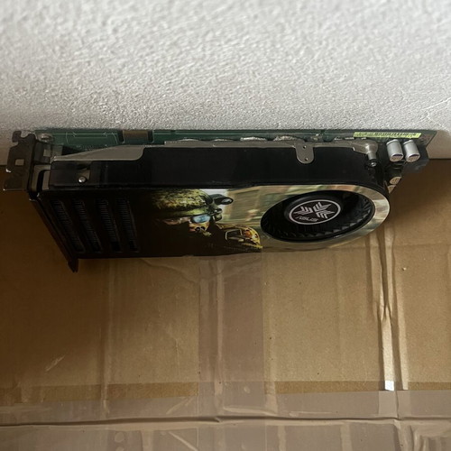 Nvidia 8800 GTS Camo Founders Edition graphics card used, vintage 320MB