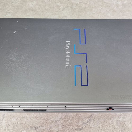 Sony PlayStation 2 Fat SCPH-50004 silver edition console