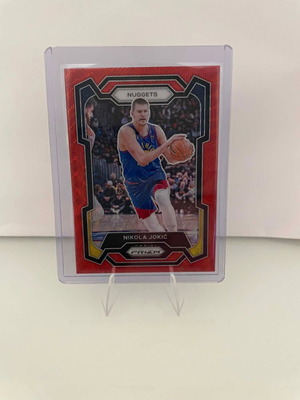 Κάρτα Prizm Nikola Jokic Denver Nuggets 2023-2024 κόκκινη καινούργια