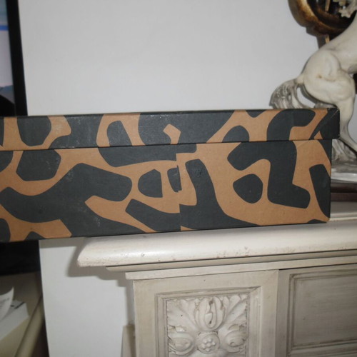 Leopard box like new 31 x 21 x 10cm
