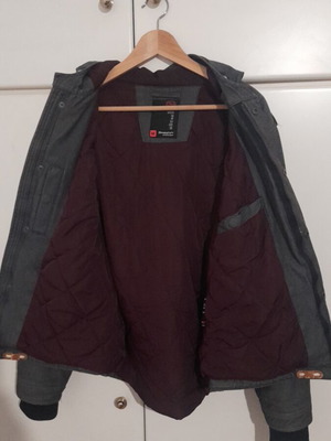 Basehit gray jacket used, size M