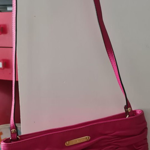 Michael Kors fuchsia crossbody bag used