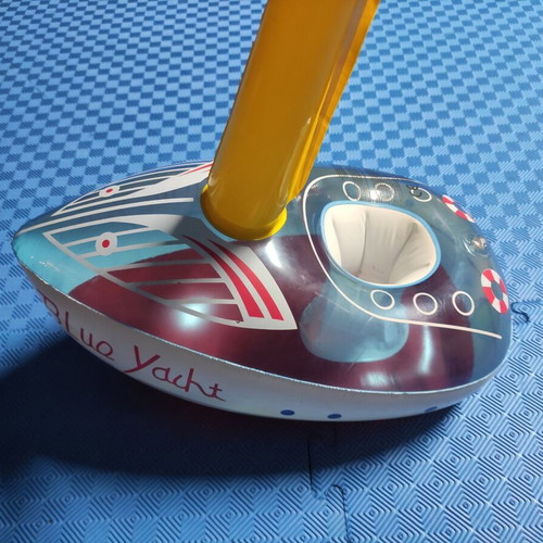 Inflatable boat used