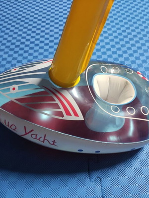 Inflatable boat used