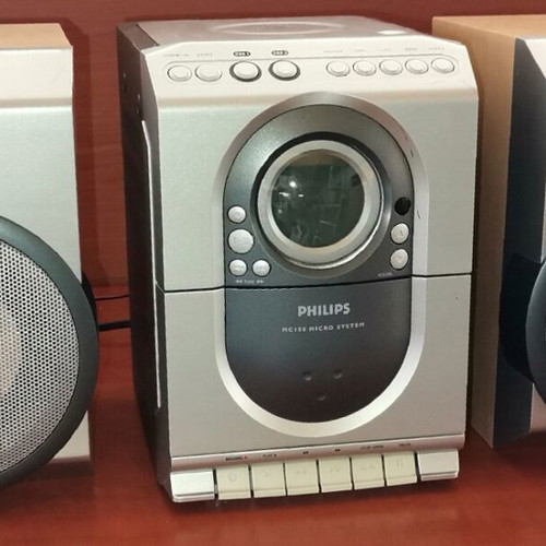 Philips MC 150/22 Mini Stereo like new for CD and cassette