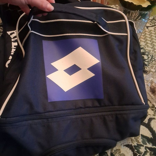 Lotto Hellas XXL sports trolley bag with number 2 Greece national team