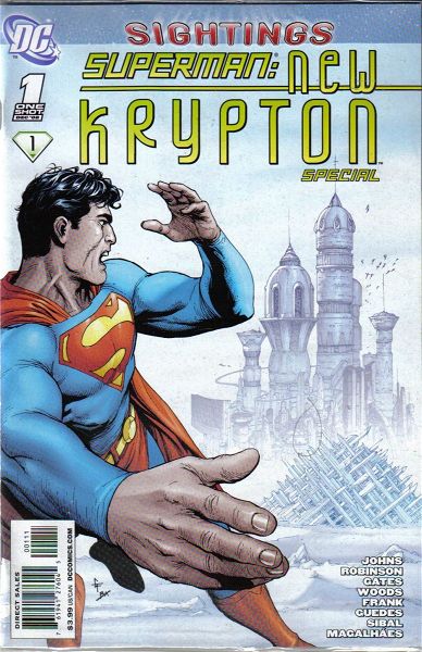  DC COMICS xenoglossa  SUPERMAN: NEW KRYPTON SPECIAL (2008)