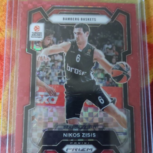 Prizm Euroleague 2023-24 Nikos Zisis card like new
