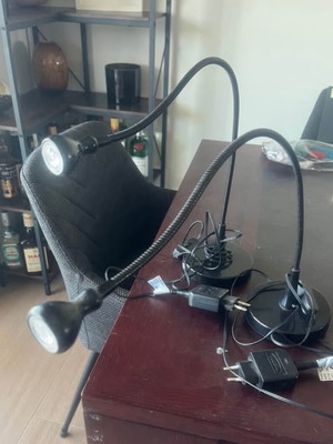 IKEA LED desk lamps like new, set of 2