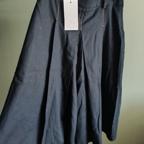 Zara Culotte Pants new, navy blue, size S