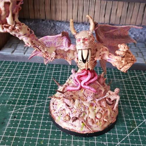 Custom demon miniature for Dungeon and Dragons like new