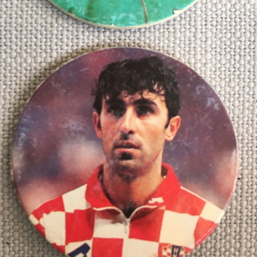 Panini vintage football caps like new, set of 5 Snickers