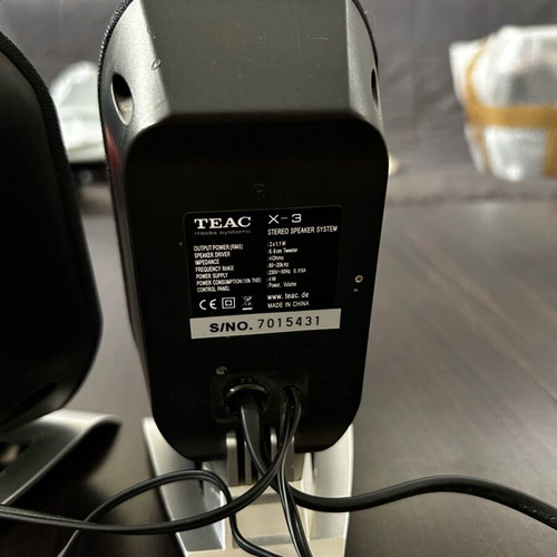 TEAC X-3 speakers like new