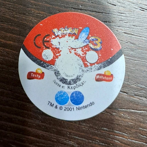 Pokemon Tazos 18 pieces like new