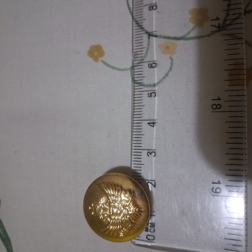 Metal buttons, set of 4
