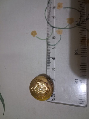 Metal buttons, set of 4